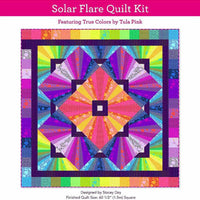 Solar Flare Quilt Kit by Stacy Day featuring Tula Pink