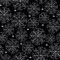 Spooky Town Black Spiderwebs Black Spiderwebs Halloween