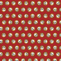 Steampunk Halloween-Skulls Red