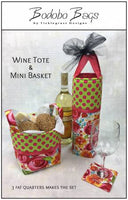 Wine Tote & Mini Basket
