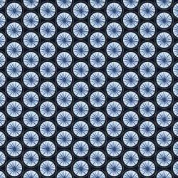 Tadashi Met Tada - Blue Metallic Dots