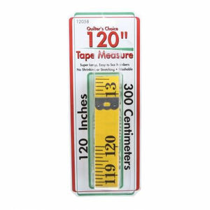 Tape Measure 120in Yellow Fiber glass