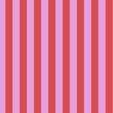 Tula Pink Tent Stripe-Poppy