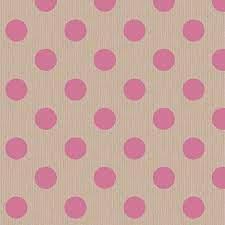 Tilda Chambray Dots- Pink