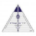Triangle Ruler 12in 60 Degree
