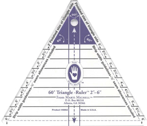 Triangle Ruler 12in 60 Degree