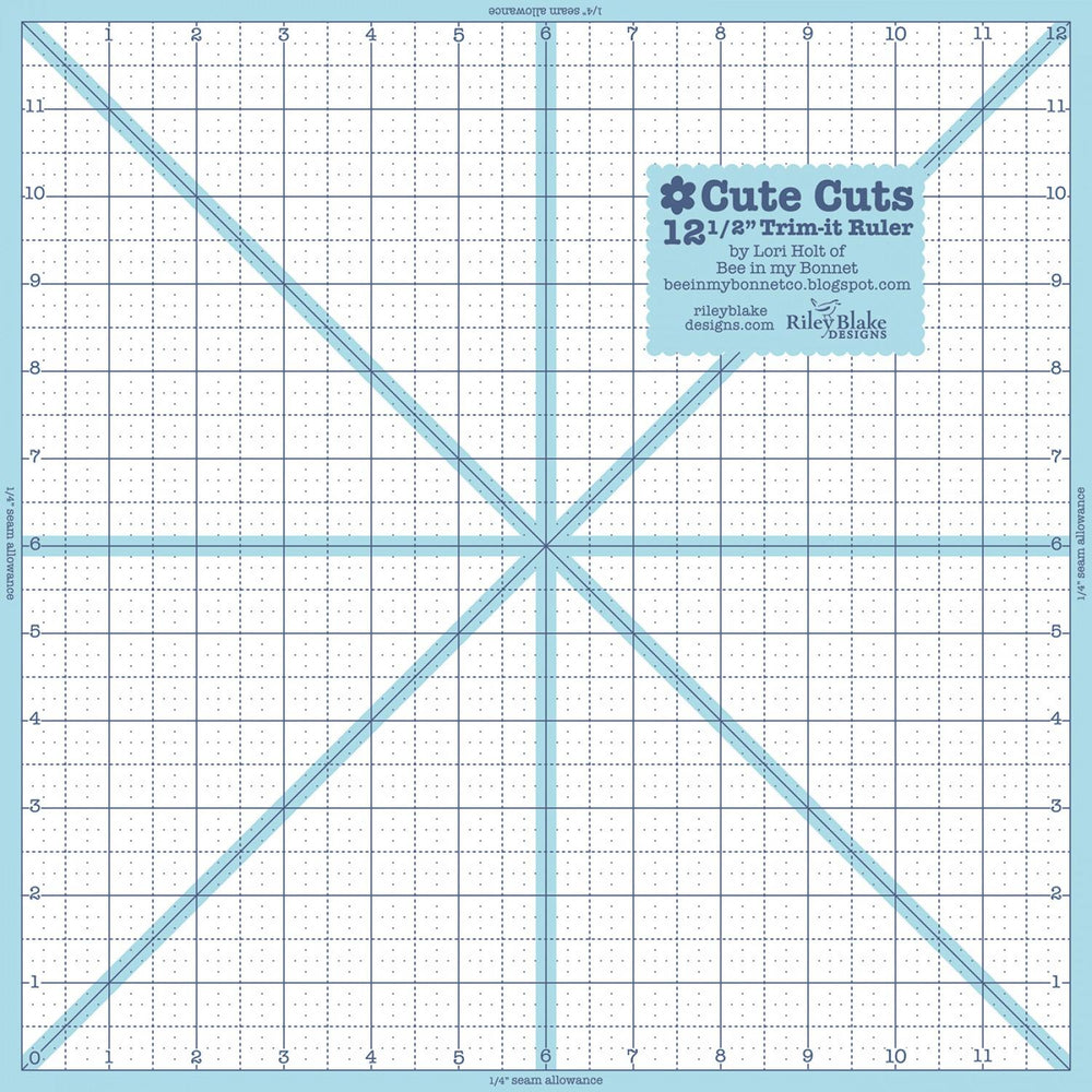 Trim it Ruler Sq 12.5x12.5