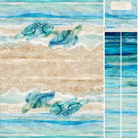 Turtle Bay - Canvas Bag Panel