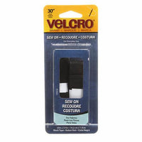 Velcro black 3/4x30
