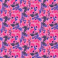 Vibrant Blooms Cottage  Pink/Navy