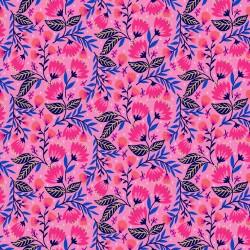 Vibrant Blooms Cottage  Pink/Navy