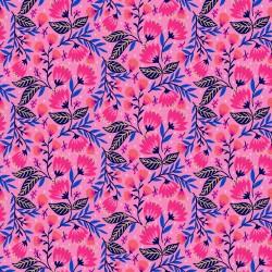 Vibrant Blooms Cottage Pink/Navy