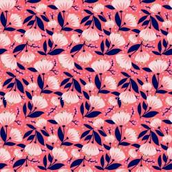 Vibrant Blooms Fan Flower  Coral
