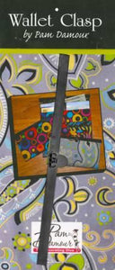 Wallet Clasp Frame Gunmetal 7 1/2 in