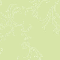 Whispering Lilies - Jackie Scroll Light Green