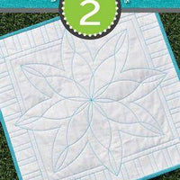 Wholecloth Quilting Ideas Block 2 (ANgle&Curve)