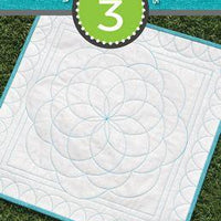 Wholecloth Quilting Ideas Block 3 (Angle&Curve)