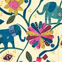 Wish Woven-Elephant print