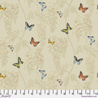Woodland Blooms - Wisteria & Butterfly Linen