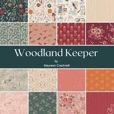 Woodland Keeper Fat Quarter Bundle by Maureen Cracknell for AGF