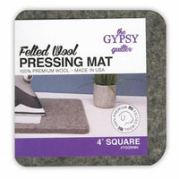 Wool Pressing Mat 4in x 4in x  1/2in Thick