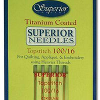 Superior Titanium Topstitch 100/16